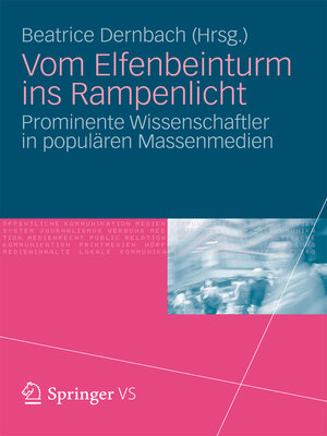 cover image of Vom Elfenbeinturm ins Rampenlicht